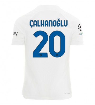 Inter Milan Hakan Calhanoglu #20 Bortatröja 2023-24 Kortärmad